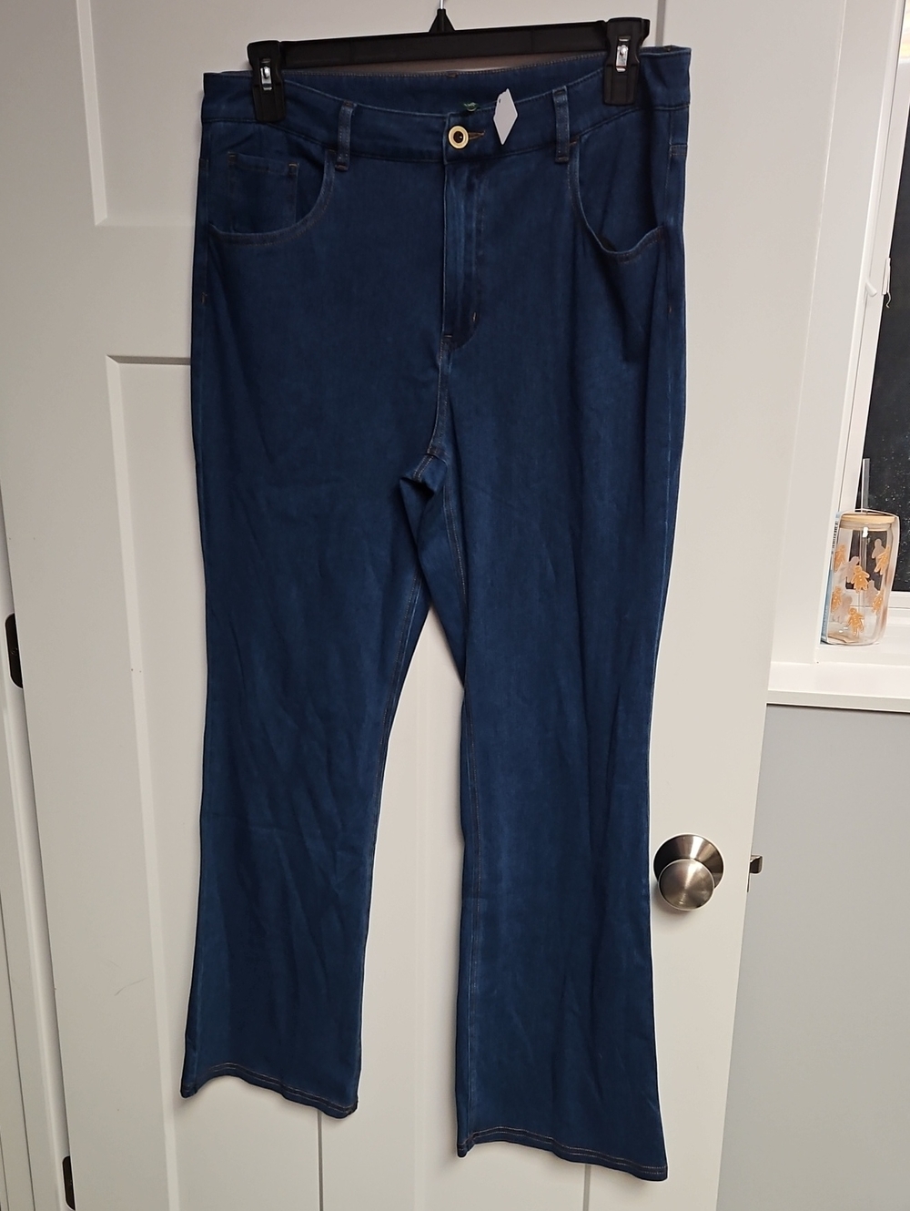 Women's Dark Blue Stretch Jeans
